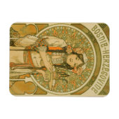 Bosnien und Herzegowina von Alphonse Mucha (1900) Magnet (Horizontal)