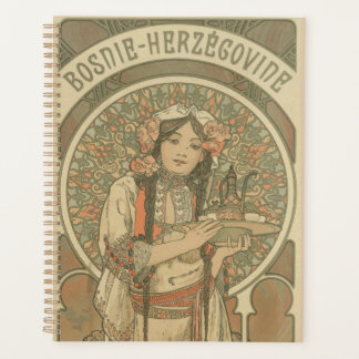 Bosnien und Herzegowina von Alphonse Mucha (1900) Planer