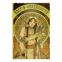 Bosnien und Herzegowina von Alphonse Mucha 1900