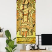 Bosnien und Herzegowina von Alphonse Mucha 1900 Poster (Heimbüro)