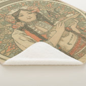 Bosnien und Herzegowina von Alphonse Mucha (1900) Sherpadecke (3/4)