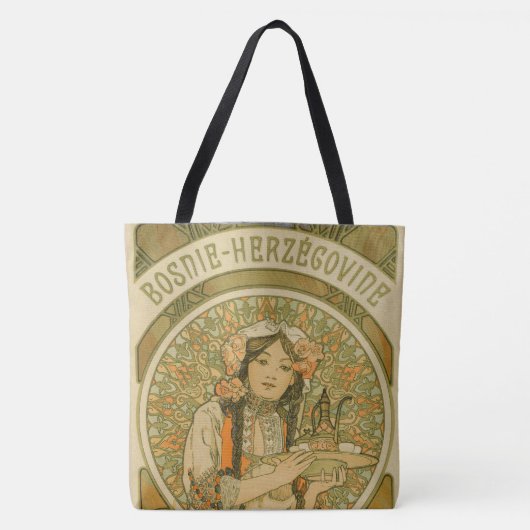 Bosnien und Herzegowina von Alphonse Mucha (1900) Tasche (Vorderseite)