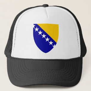 Bosnien und Herzegowina Wappen BA Truckerkappe