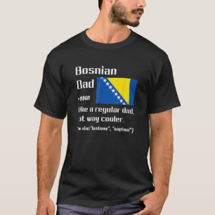 Bosnienflagge - Bosnien und Herzegowina F T-Shirt