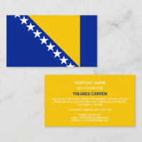 Bosnienflagge, Flagge von Bosnien und Herzegowina