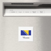 Bosnienflaggendesign Magnet (In Situ (Geschirrspüler))