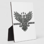 bosnisch-amerikanischer Themed Apparel Fotoplatte (Seite)