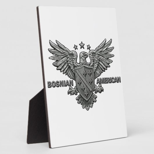 bosnisch-amerikanischer Themed Apparel Fotoplatte (Seite)