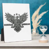 bosnisch-amerikanischer Themed Apparel Fotoplatte (Seite)