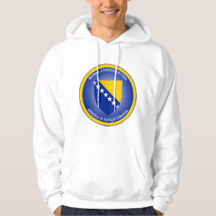 bosnisch-herzegowinische Wappen - Circle Shape Hoodie