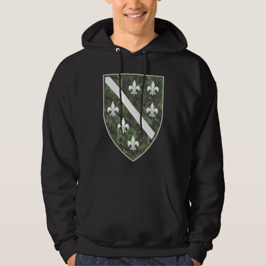 Bosnische Armee Ljiljan Hoodie (Vorderseite)