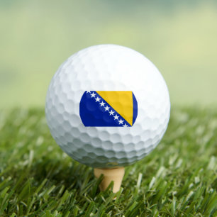 Bosnische Flagge, Flagge von Bosnien und Herzegowi Golfball