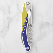 bosnische Flagge Kellnermesser (Rückseite)