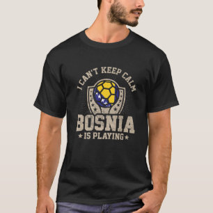 Bosnische Flagge Proud bosnische Männer T-Shirt