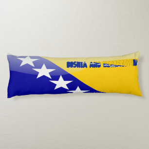 Bosnische Flagge Seitenschläferkissen