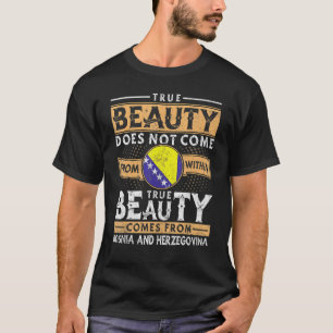 bosnische Frauen und Männer T-Shirt