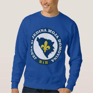 Bosnische Lilie Sweatshirt