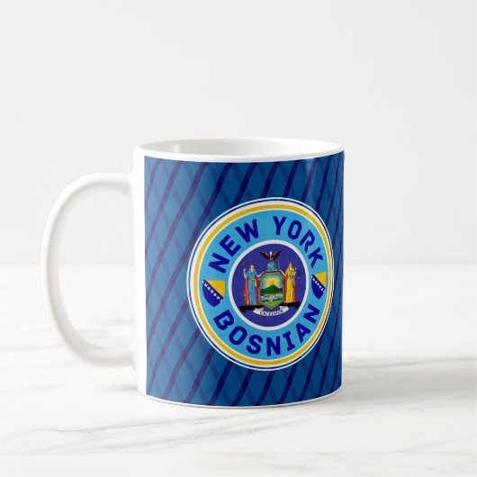 Bosnischer American Coffee Cup in New York Kaffeetasse (Links)