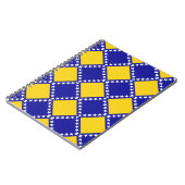 Bosnischer Flaggenverlauf Notizblock (Linke Seite)