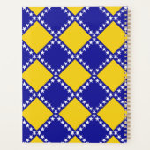 Bosnischer Flaggenverlauf Planer (Rückseite)