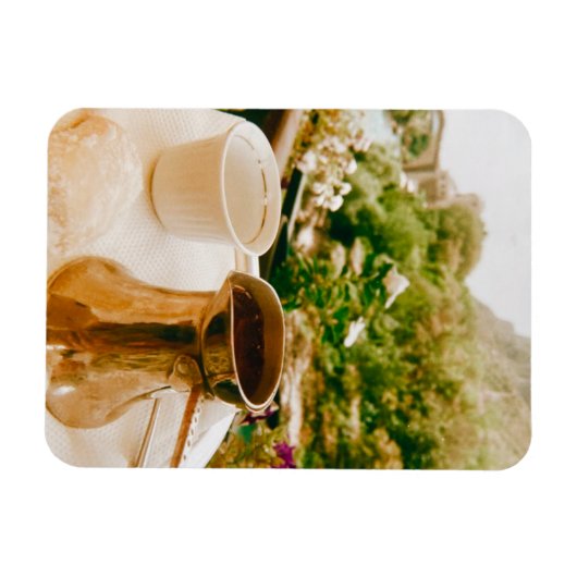 Bosnischer Kaffeepause in Mostar Magnet (Horizontal)