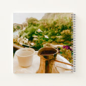 Bosnischer Kaffeepause in Mostar Notizblock (Rückseite)