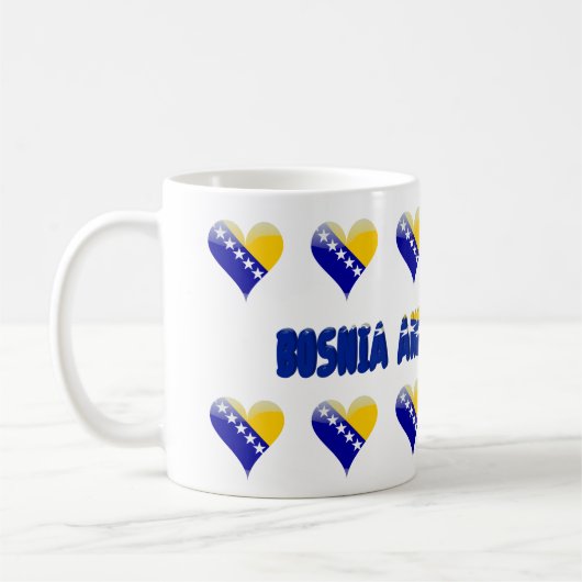 Bosnisches Herz Kaffeetasse (Links)