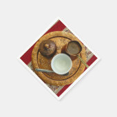 Bosnisches Kaffeeset Mostar Serviette (Ecke)