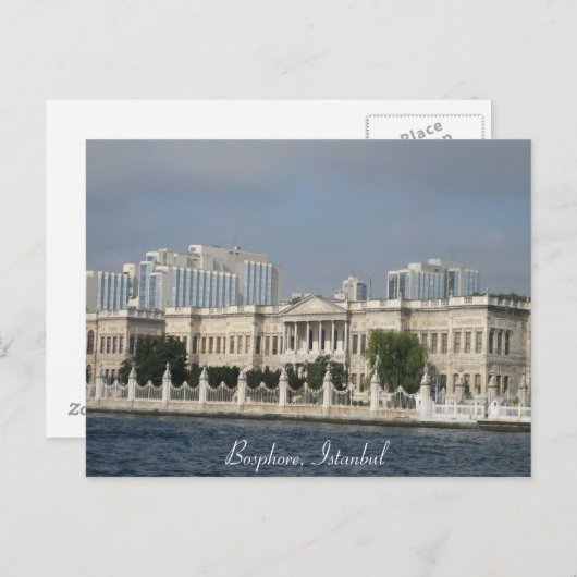 Bosphore, Istanbul Postkarte (Vorne/Hinten)