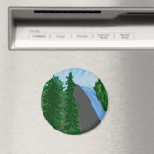 Bosque Large, 3-Zoll Circle Magnet (In Situ (Geschirrspüler))