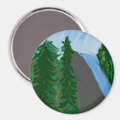 Bosque Large, 3-Zoll Circle Magnet (Vorderseite/Rückseite)