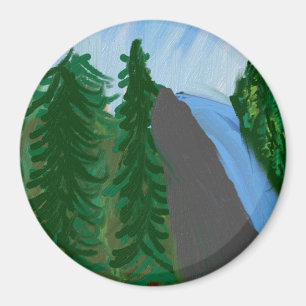Bosque Large, 3-Zoll Circle Magnet
