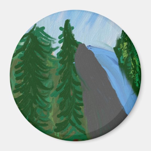 Bosque Large, 3-Zoll Circle Magnet (Vorne)