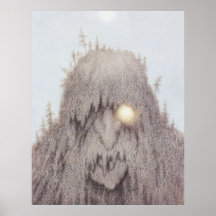 Bosque Troll. Theodor Kittelsen