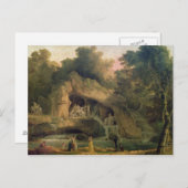 Bosquet des Bains d'Apollo Postkarte (Vorne/Hinten)