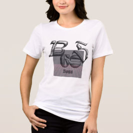 🔥 BOSS 3D Graphic Bold & Stylish women Tri-Blend Shirt