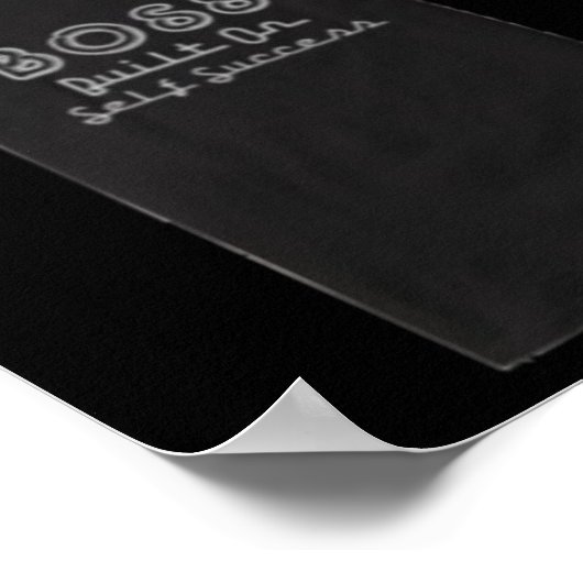 BOSS Apparel Poster (Ecke)