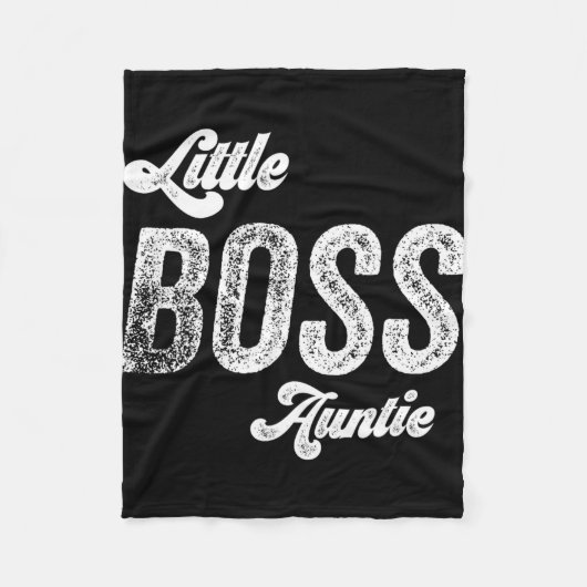 Boss Auntie Baby Mütter Day Fleecedecke (Vorderseite)