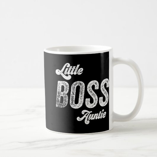Boss Auntie Baby Mütter Day Kaffeetasse (Rechts)