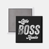 Boss Auntie Baby Mütter Day Magnet (Vorderseite/Rückseite)