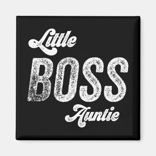 Boss Auntie Baby Mütter Day Magnet (Vorne)
