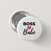 Boss Babe 2 Button (Vorne & Hinten)