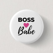 Boss Babe 2 Button (Vorderseite)