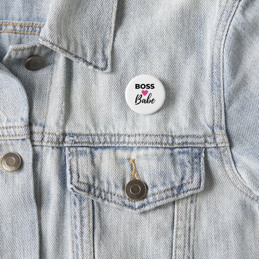 Boss Babe 2 Button (Beispiel)