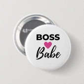 Boss Babe 2 Button (Vorne & Hinten)
