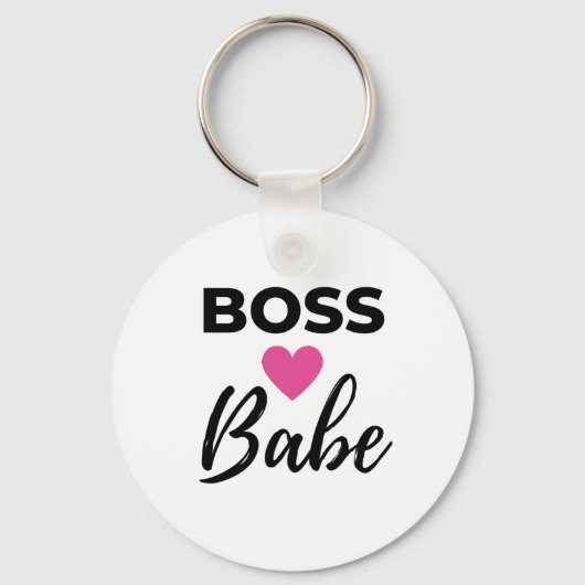 Boss Babe 2 Schlüsselanhänger (Vorderseite)