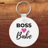 Boss Babe 2 Schlüsselanhänger (Vorderseite)