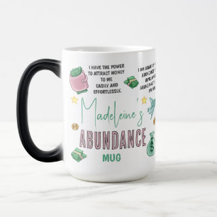 Boss Babe Abundance Money Mindset Affirmations Verwandlungstasse