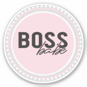 Boss Babe Aufkleber