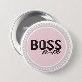 Boss Babe Button (Vorne & Hinten)